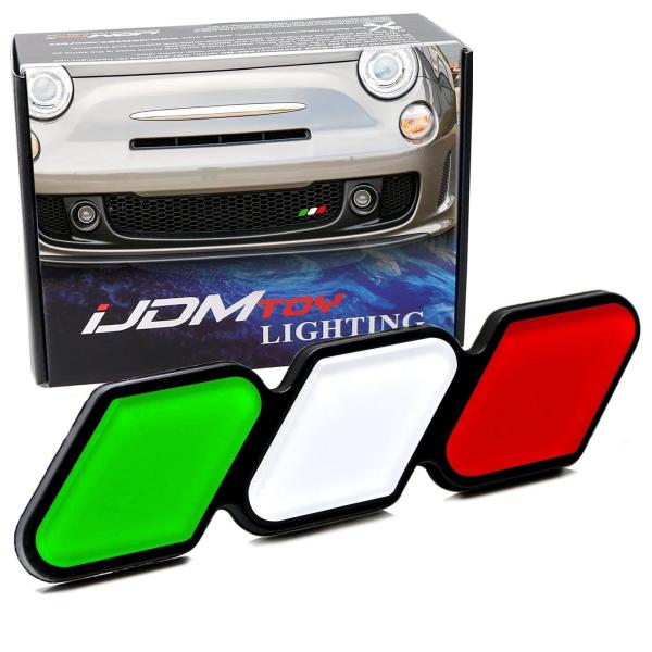 【並行輸入品】iJDMTOY Green/White/Red 3 Color Stripe Lowe...