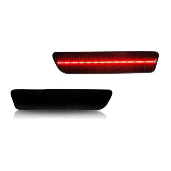 【並行輸入品】MXDEQHF Smoked Rear Bumper Reflector Side M...