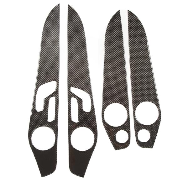【並行輸入品】Car Inner Door Panel Cover Carbon Fiber, Ca...