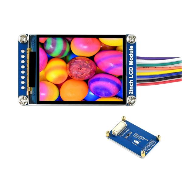 【並行輸入品】Wonrabai Waveshare 2インチLCDディスプレイモジュール IPSスク...