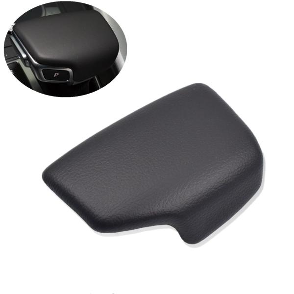 【並行輸入品】Kakulkomen 自動車 ギアシフトノブカバー 穴あき ブラックレザー LHD A...