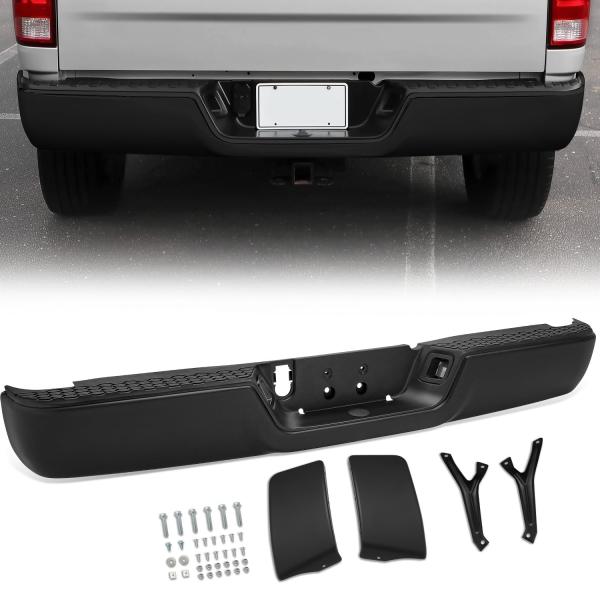 【並行輸入品】 Steel Rear Step Bumper Compatible with 200...
