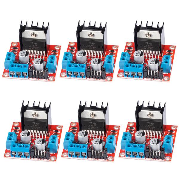 【並行輸入品】JTAREA L298N H Bridge Stepper Motor Driver ...