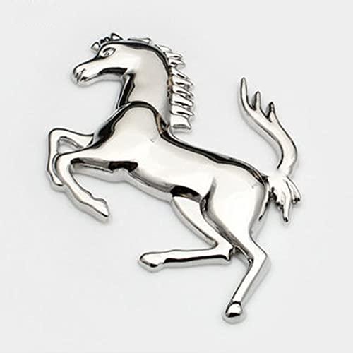 【並行輸入品】SZJSRD for Ferrari Car Metal Sticker Bull S...