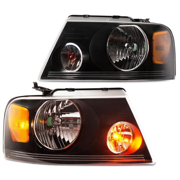 【並行輸入品】LQI Headlight Assembly Compatible with Ford...