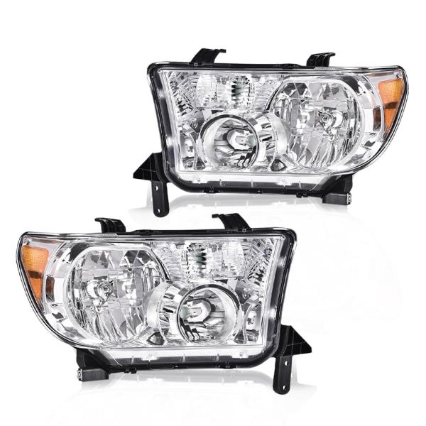 【並行輸入品】LQI Headlights Compatible with 2007 2013 To...