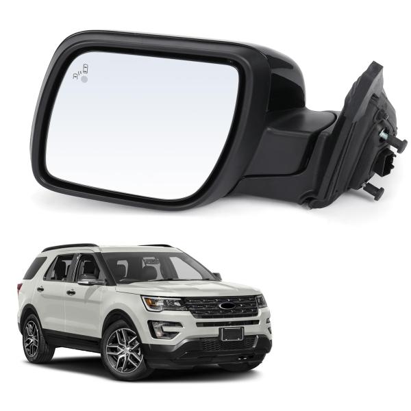 【並行輸入品】sportuli 左側ドアミラーアセンブリ 2011 2019 Ford Explor...