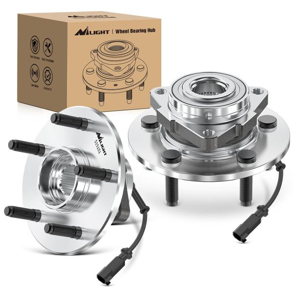 【並行輸入品】Nilight Front Wheel Bearing Hubs for Dodge ...