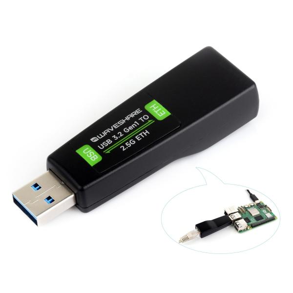 【並行輸入品】USB   2.5G イーサネットコンバーターモジュール Raspberry Pi 5...
