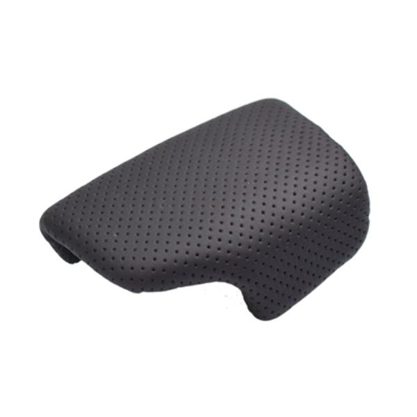 【並行輸入品】Yoegerery ギアシフトノブカバー 穴あきレザーハンドボールシフターハンドルレバ...