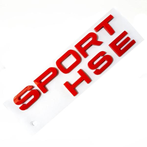 【並行輸入品】Sport HSE Lettering Tailgate Emblem Badge f...