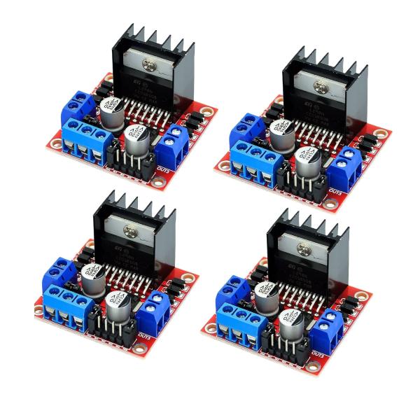 【並行輸入品】MTDELE L298N モータードライバーコントローラーボードモジュール DCステッ...