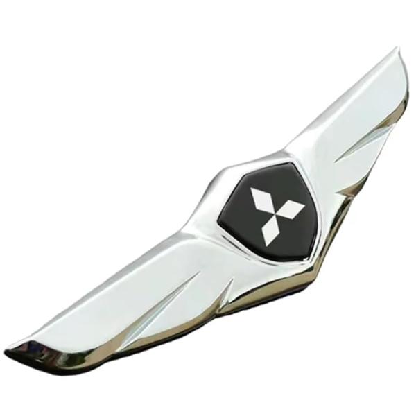 【並行輸入品】AYydsU Car 3D Emblems for Mitsubishi Outlan...
