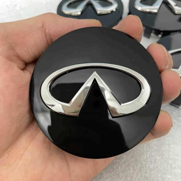 【並行輸入品】SZHYF 4pcs Car Hub Centre Caps for Infiniti...