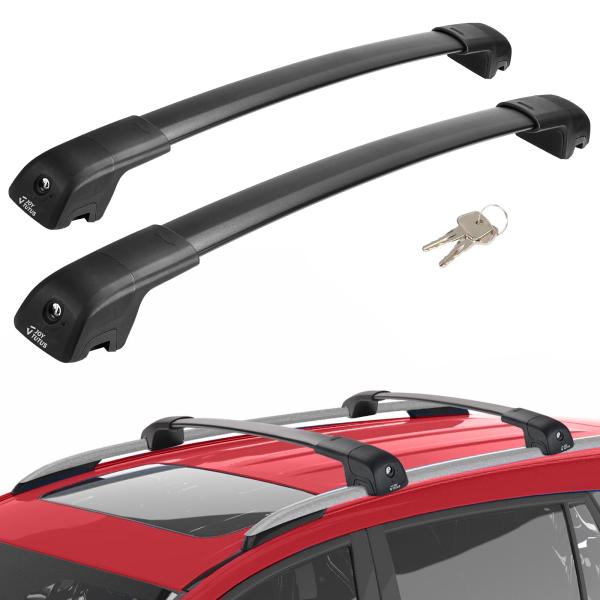 【並行輸入品】 JOYTUTUS Roof Rack Cross Bars Compatible w...