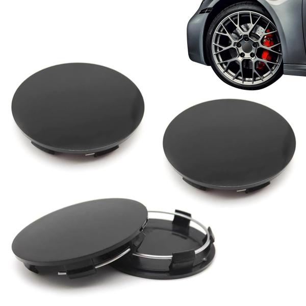 【並行輸入品】4 PCS Car Wheel Center Hub Cover,2.36x 2.2X...