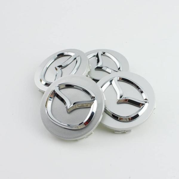 【並行輸入品】POICNMD 4 Pcs Wheel Center Cover for Mazda ...