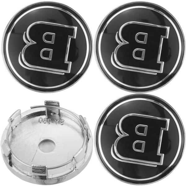 【並行輸入品】zqckqf 4 pcs Wheel Centre Caps for Smart Br...