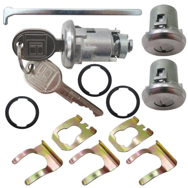 【並行輸入品】BUTITNOW 608307 2Pair Door Lock Cylinders w...