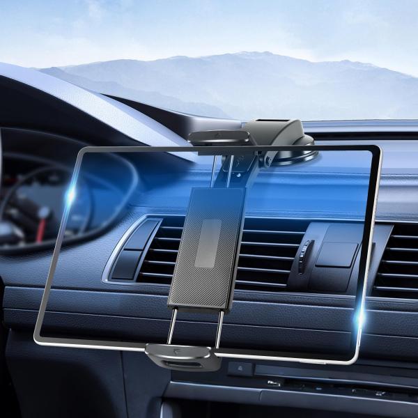 【並行輸入品】SINGARO 携帯電話タブレットホルダー 車用 ユニバーサルダッシュボードマウント ...