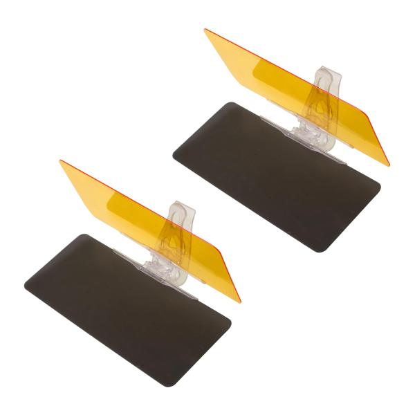 【並行輸入品】ZIMISI 車用サンバイザーエクステンション 2個 2イン1 HD 眩しさ防止 紫外...