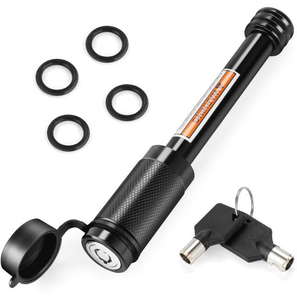 【並行輸入品】JUSTTOP トレーラーヒッチレシーバーピンロック、5/8インチピントレーラーロック...