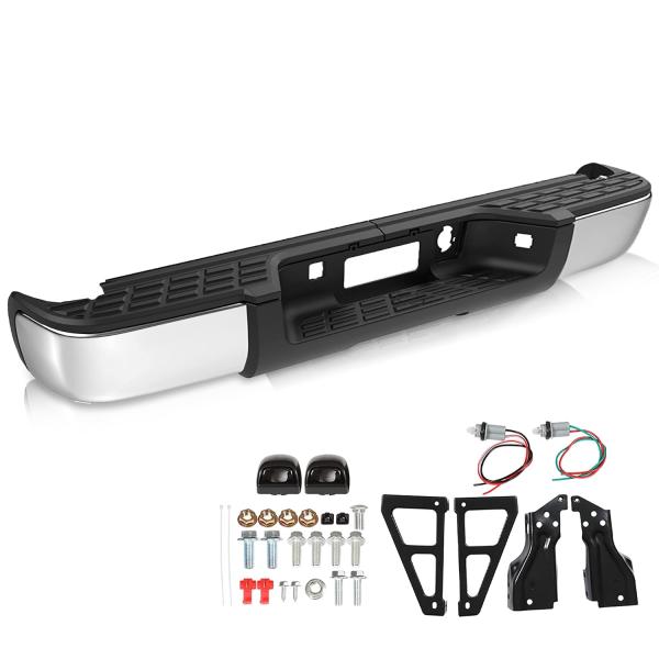 【並行輸入品】 SOCKIR Rear Step Bumper Assembly Fit for 2...