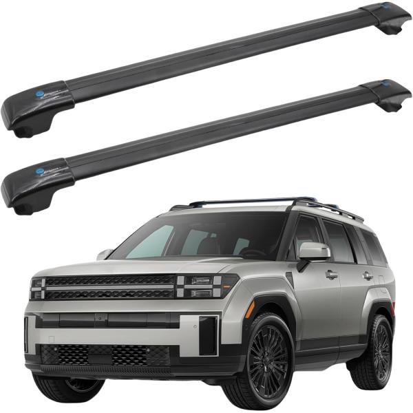 【並行輸入品】 SYDSZ Roof Rack Cross Bars 300lb Compatibl...