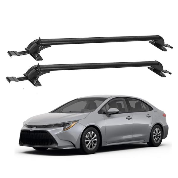 【並行輸入品】 Lockable Roof Racks Cross Bars Fits for To...