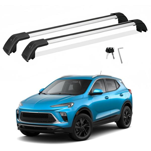 【並行輸入品】 Lockable Roof Rack Cross Bars Fits for Bui...