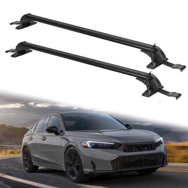 【並行輸入品】 TINIANHHCT Lockable Roof Racks Cross Bars ...