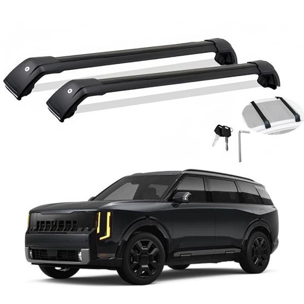 【並行輸入品】 TINIANHHCT Lockable Roof Rack Cross Bars F...
