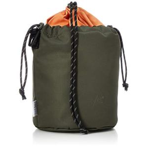 エフシーイー ポシェット SATIN DRAWSTRING Olive