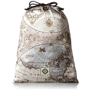 トラベルアクセサリー 巾着 36 cm 0.055kg 9084-M 地図柄