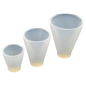 starPG シリコンモールド 3サイズ セット レジン 樹脂 石膏 オルゴナイト アロマハイストーン ワックスサシェ 型