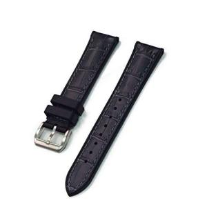 グレー ロシェールグレイン 時計ベルト 20mm ROCHELAIS