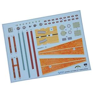 クインタスタジオ 1/32 フォッカー Dr.1用 内装3Dデカール  プラモデル用デカール QNTD32050