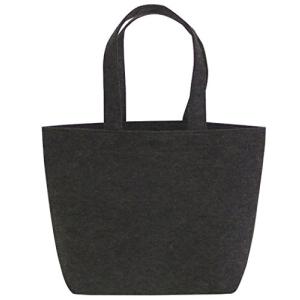 丸玉工業 トートバッグ 手提げ袋 フェルトバッグ Sサイズ チャコール
