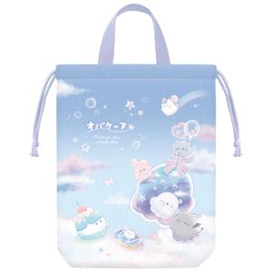 ☆ ミンナデオデカケ ☆ シューズバッグ 巾着 シューズバッグ 上履き入れ 巾着袋 シューズバック 小学校 女の子 子ども 子供 キッズ こども｜lucky13