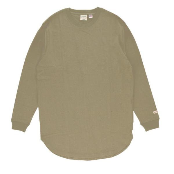 ☆ ベージュ ☆ Sサイズ ロンt メンズ ブランド 通販 goodwear 長袖 tシャツ ロング...