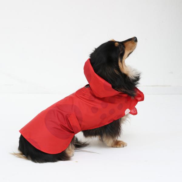 ☆ maru.RD ☆ 392plusm ドッグポンチョ 小型犬用 犬 レイン コート 可愛い ドッ...