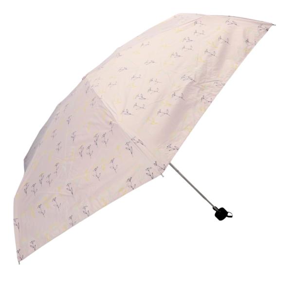 ☆ 27588.フラワーピンク 晴雨兼用 折りたたみ傘 uvカット 軽量 通販 HYGGE ヒュッゲ...