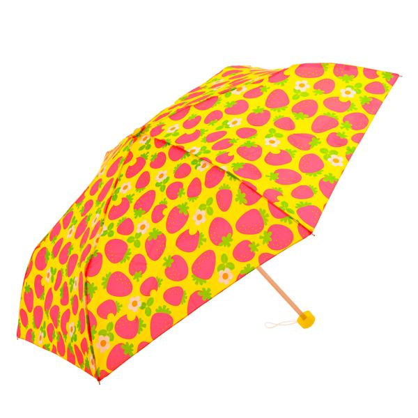 ☆ 5159.yellow 折りたたみ傘 子供 使いやすい 軽量 50cm おしゃれ かわいい ミニ...