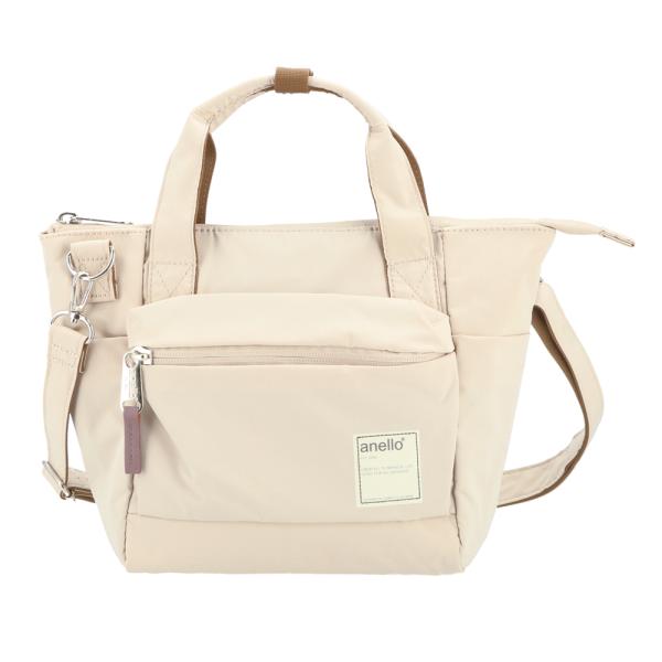 ☆ LBE.ライトベージュ アネロ anello ショルダーバッグ 撥水 通販  トートバッグ 小さ...