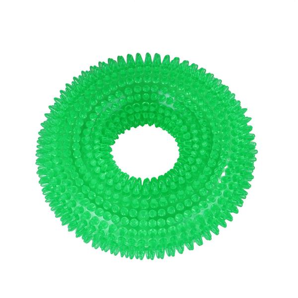 ☆ グリーン ☆ Sサイズ 犬 噛む おもちゃ 通販 ペット用品 玩具 オモチャ ストレス解消 音が...