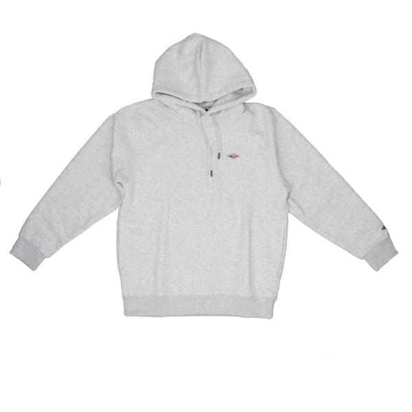 ☆ TOP/GREY ☆ LLサイズ ☆ BALL 裏起毛 ワッペン付きプルパーカー BALL パー...