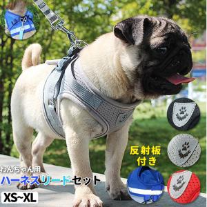 ☆ ブルー ☆ Mサイズ ハーネス 小型犬 中...の詳細画像3