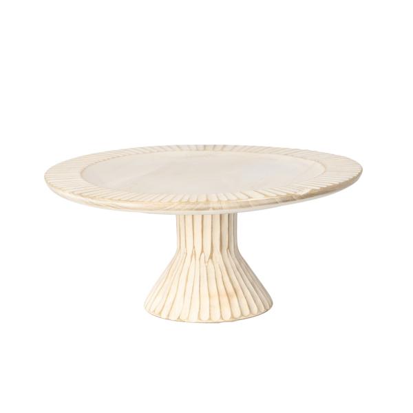 ☆ white ☆ Cake stand rim  ケーキスタンド 木 黒 白 木製 小皿 コンポー...