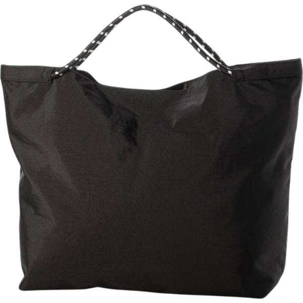 ☆ ブラック ☆ cache cache ウォッシャーナイロンパッカブルトート カシュカシュ cac...