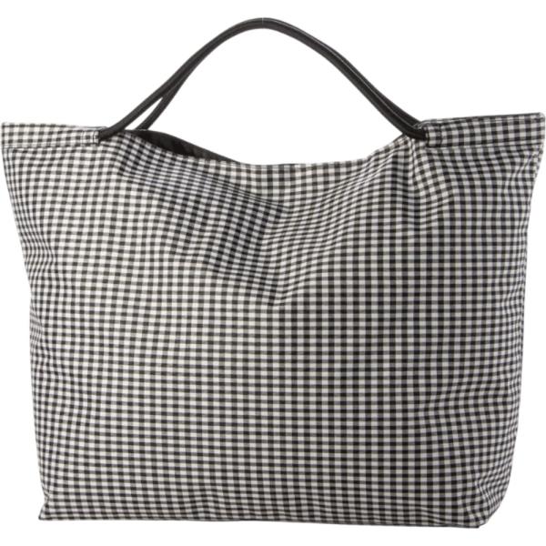 ☆ ブラックミックス ☆ cache cache ウォッシャーナイロンパッカブルトート カシュカシュ...